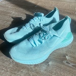 Nike Light Turquoise Running Shoes